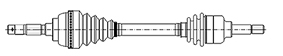 Albero motore/Semiasse — METELLI 17-1170