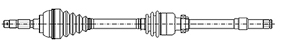 Albero motore/Semiasse — METELLI 17-1112