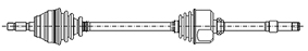 Albero motore/Semiasse — METELLI 17-1024