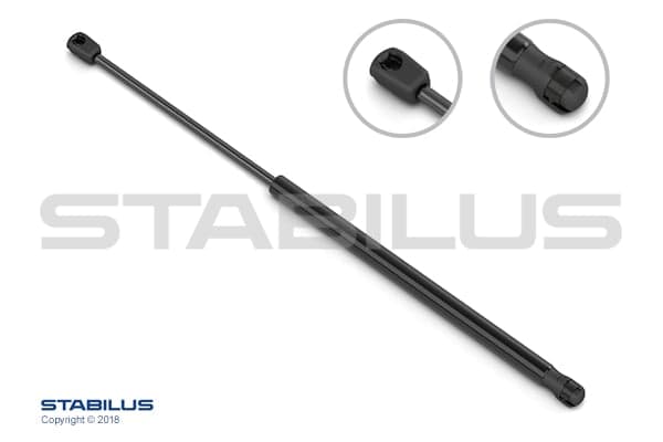 Molla a gas, cofano bagagli/vano carico — STABILUS 022657
