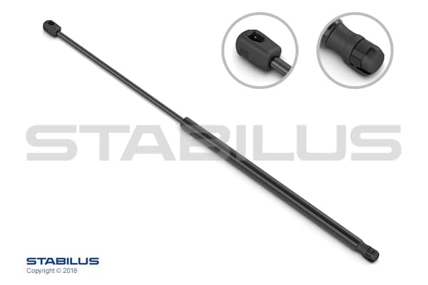 Molla a gas, cofano bagagli/vano carico — STABILUS 016687