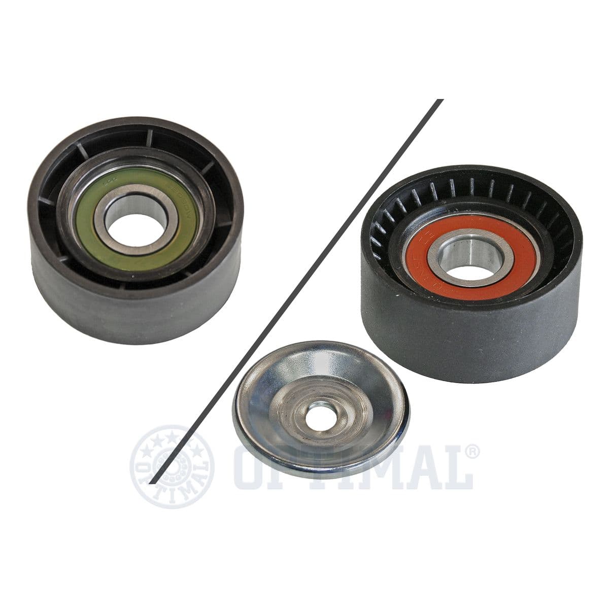OPTIMAL 0-N1663S Cinghia Poly-V rullo tenditore