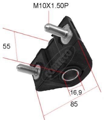 Silent block braccio oscillante — CORTECO 80000955