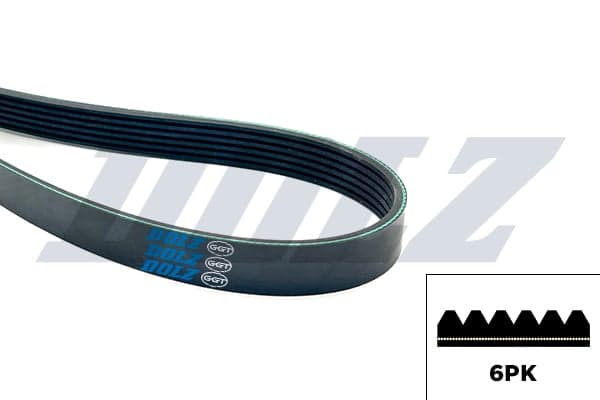 Cinghia Poly-V — DOLZ 05KD6PK803
