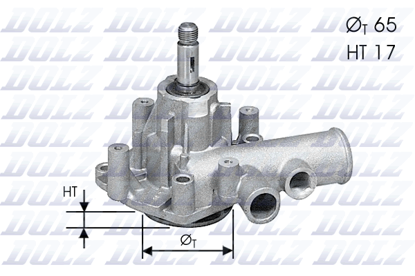 Pompa acqua — DOLZ A136