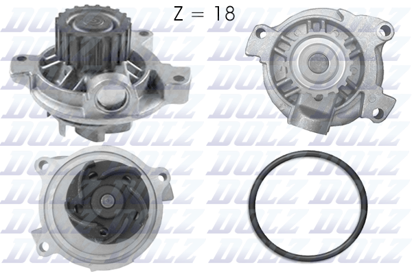 Pompa acqua — DOLZ A178