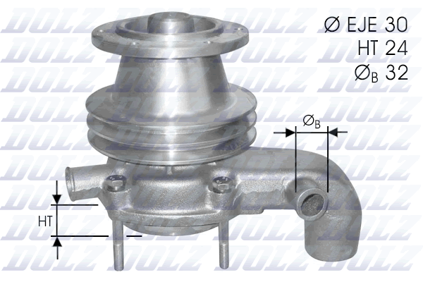 Pompa acqua — DOLZ B111