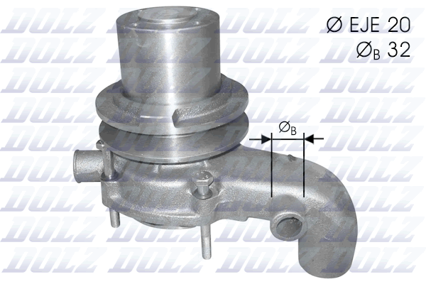 Pompa acqua — DOLZ B113