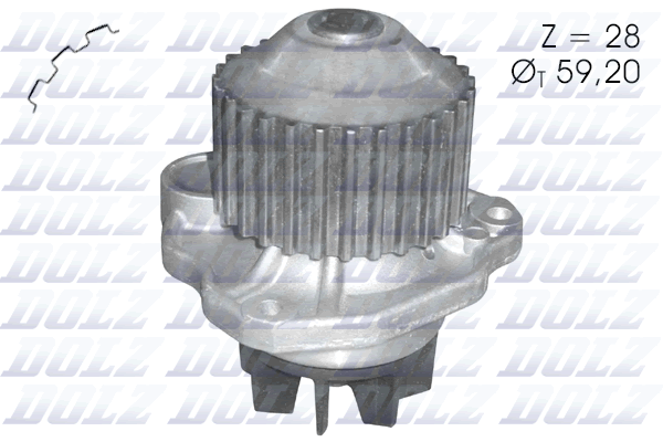 Pompa acqua — DOLZ C123