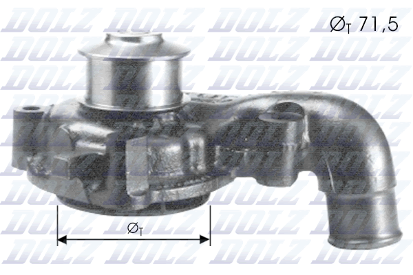 Pompa acqua — DOLZ F165