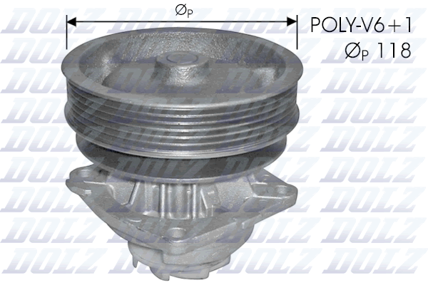 Pompa acqua — DOLZ S224