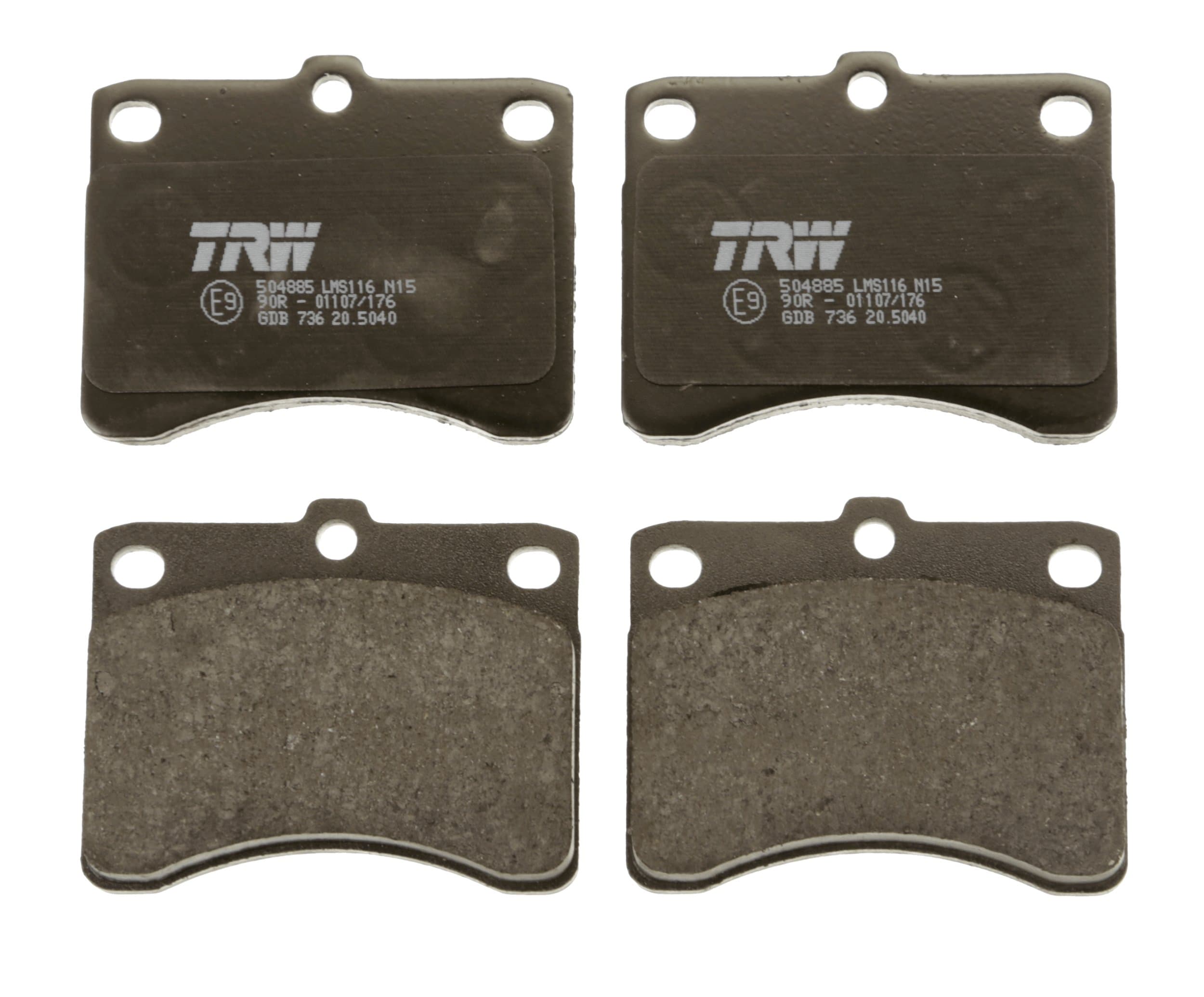 Brake pad set image