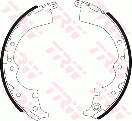 Ganasce freno — TRW GS7333