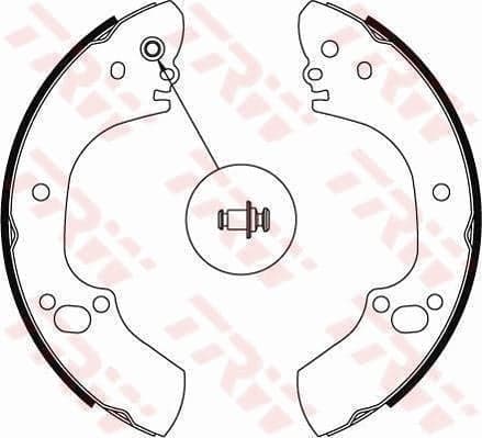 Brake-shoe set image