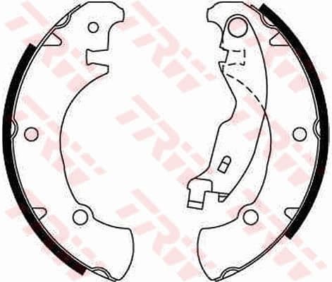 Ganasce freno — TRW GS8654