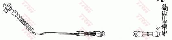 Tubo flessibile freno — TRW PHD490
