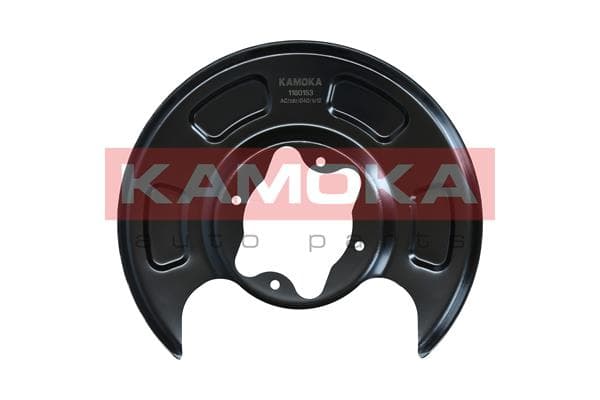 Lamiera paraspruzzi, Disco freno — KAMOKA 1180153