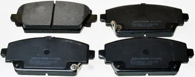 Pastiglie freno — DENCKERMANN B110268