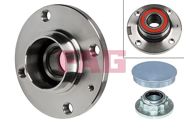 Kit cuscinetto ruota — Schaeffler FAG 713 6102 10