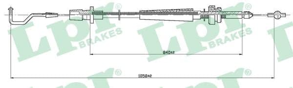 Cavo acceleratore (LPR C0003A)