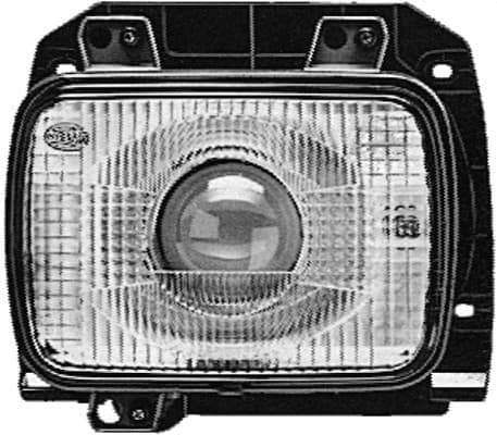 Gruppo ottico, Faro principale — HELLA 1BL 005 740-091