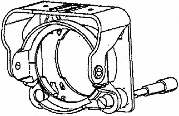 HELLA 8HG 153 152-001 Supporto/Staffa