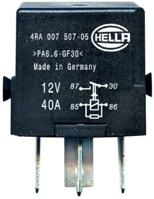 HELLA 4RA 007 507-051 Corrente principale Relè