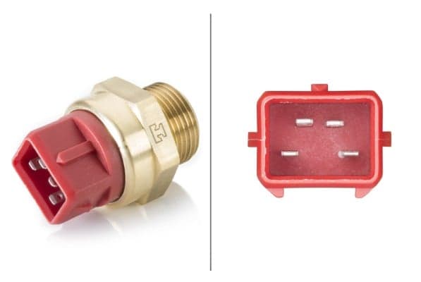 HELLA 6ZT 007 836-061 Termocontatto, Ventola radiatore