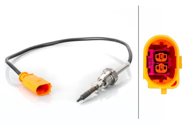 Sensore, Temperatura gas scarico — HELLA 6PT 014 494-791