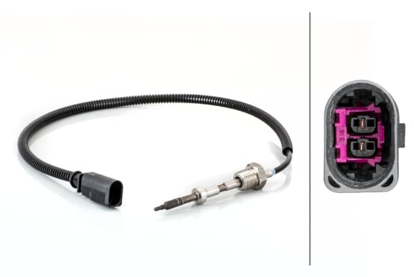 Sensore, Temperatura gas scarico — HELLA 6PT 014 494-591