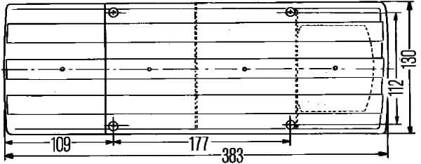 HELLA 2SD 004 460-011 Luce posteriore
