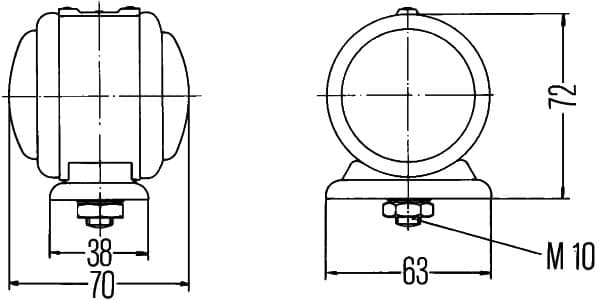 Silenziatore centrale — HELLA 2TJ 001 633-211