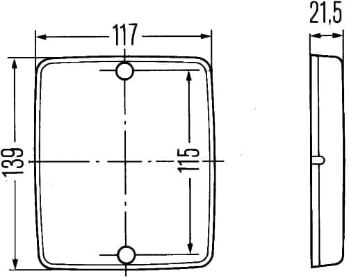 Catarifrangente — HELLA 8RA 003 660-007