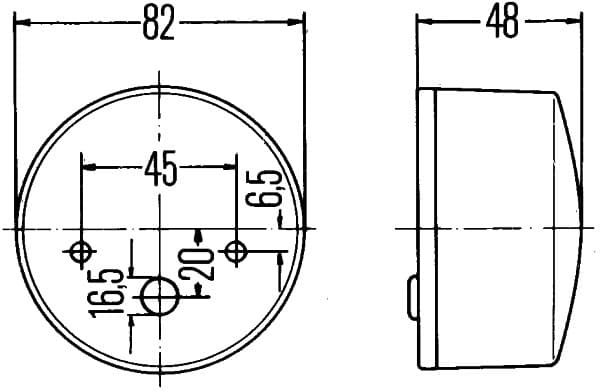 HELLA 2BE 003 185-031 Indicatore direzione