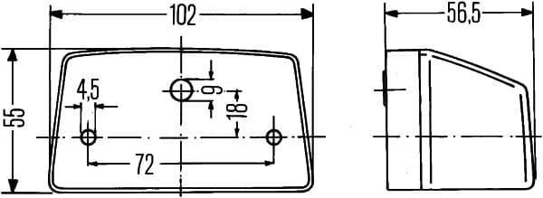 Silenziatore posteriore — HELLA 2KA 003 389-061