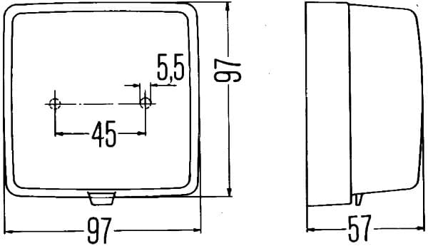 HELLA 2NE 003 315-011 Retronebbia