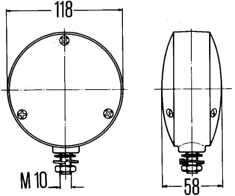 Indicatore direzione — HELLA 2BA 003 022-001