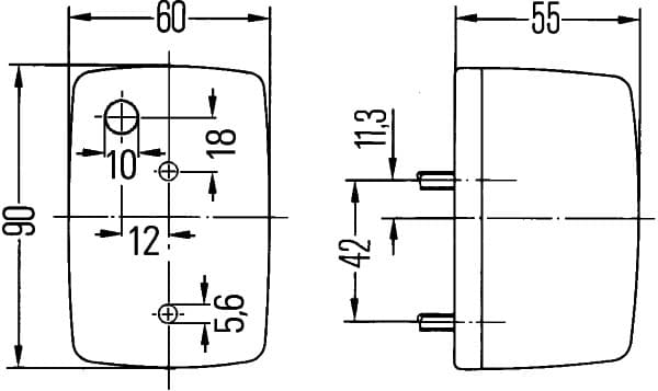 HELLA 2BA 002 652-101 Indicatore direzione