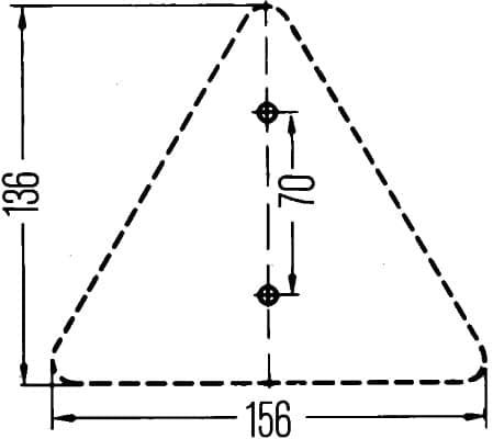 Catarifrangente — HELLA 8RA 002 020-051