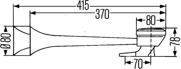 Tromba — HELLA 3PB 005 411-001