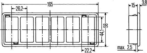 8HG 713 626-001 (HELLA 8HG 713 626-001)