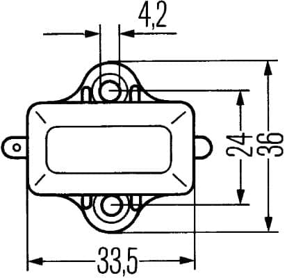 Interruttore luce freno — HELLA 6DF 001 551-091