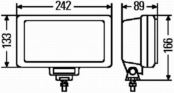 Faro di profondità — HELLA 1FE 006 300-041