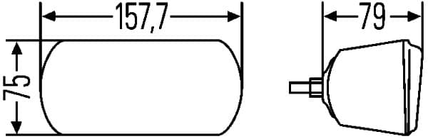 HELLA 1NB 007 360-011 Fendinebbia