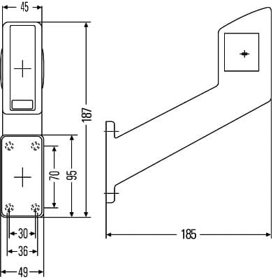 Luce perimetrale — HELLA 2XS 955 260-001