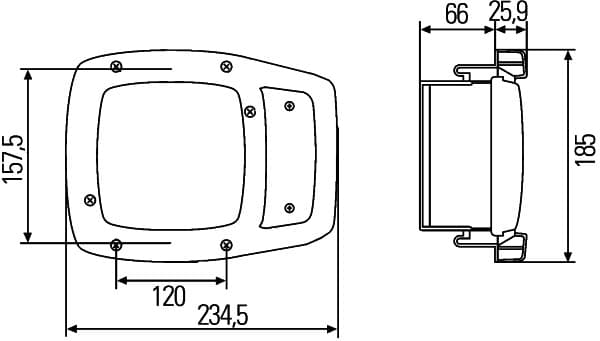 HELLA 1SA 996 120-311 Faro principale