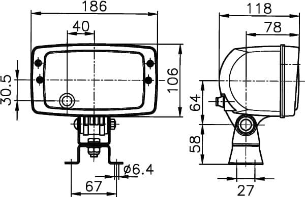 HELLA 1AB 996 213-001 Main headlight
