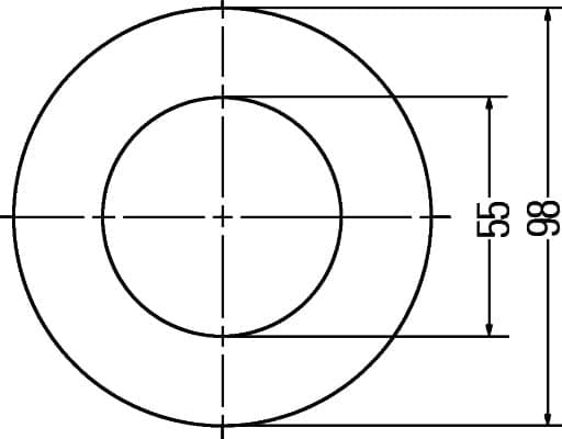 Luce posizione posteriore — HELLA 2SA 008 405-011