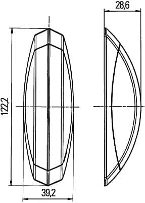 Luce perimetrale — HELLA 2XS 008 479-001