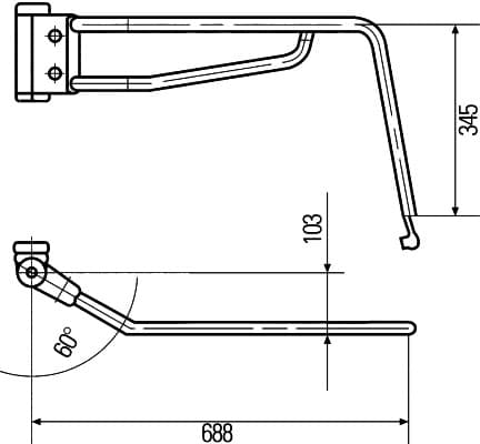 HELLA 8HG 503 019-022 Supporto, Specchio esterno